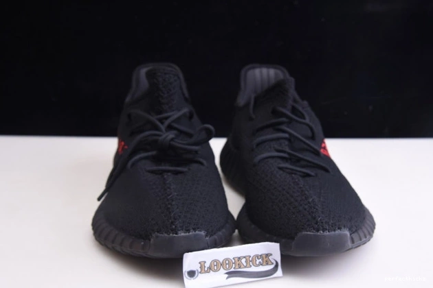 Black Adidas CP9652 Boost 350 Yeezy Red V2 0817